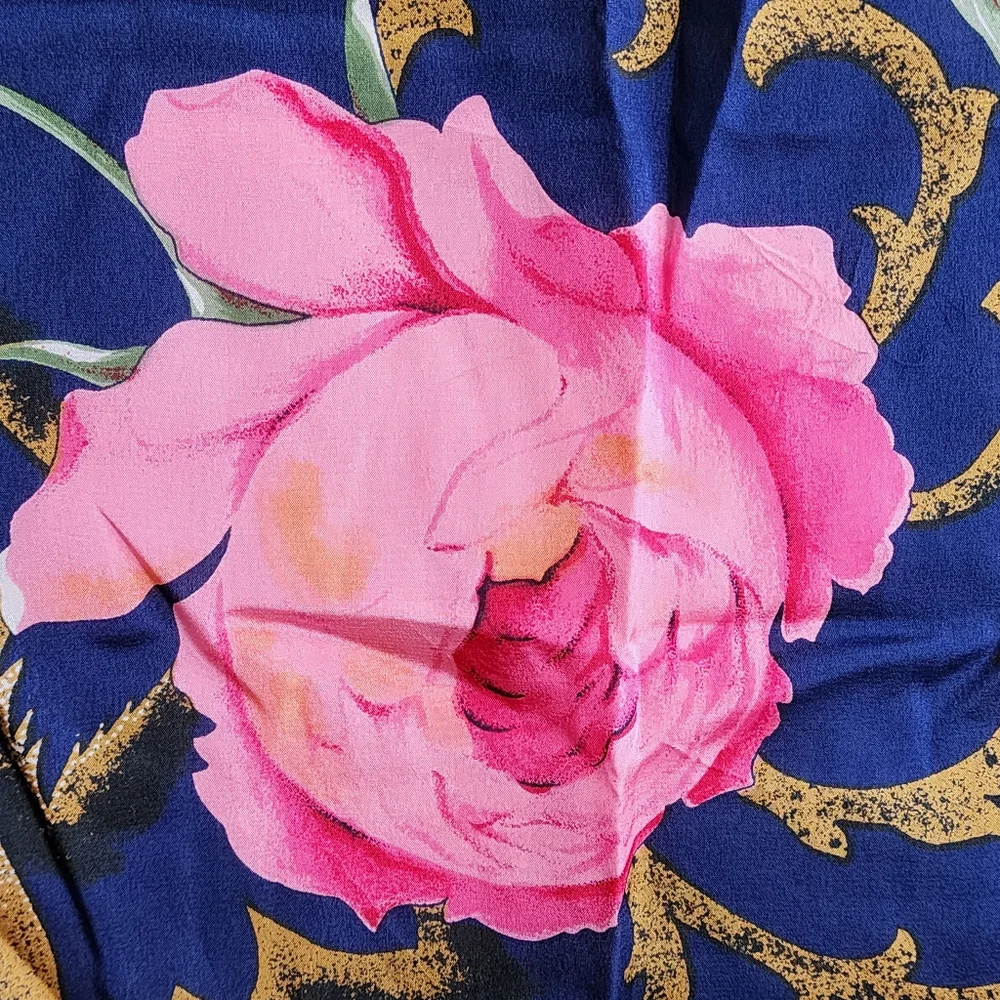 Baar & Beards Floral Silk Scarf
